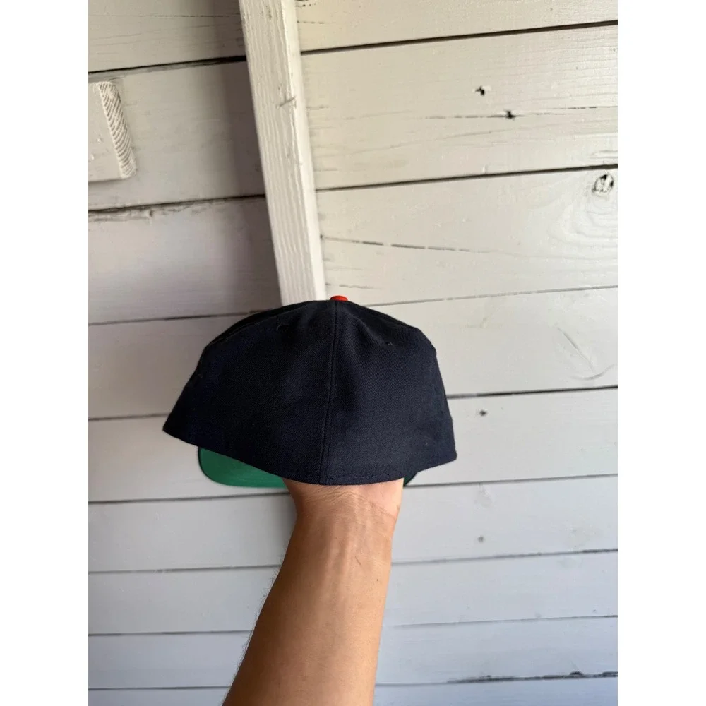 Roman Pro Houston Colt .45s Baseball Hat Navy Orange Vintage MLB Cap